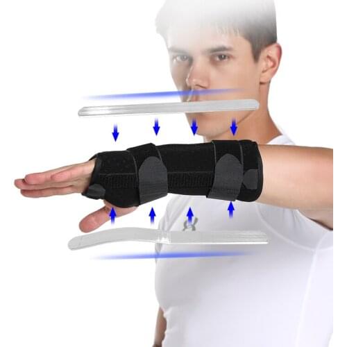 Steel plate palm protection pressure metal wrist guard tenosynovitis health wrist guard wrist sprain recovery wrist guard