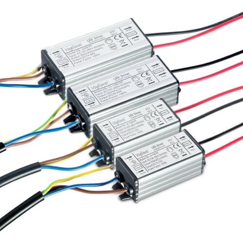 Vogliovoi LED Driver 4-7W 8-12W 13-18W 18-24W AC110V AC220V Aluminum Waterproof IP67 300MAFor Downlight Bulb Spotlight DIY