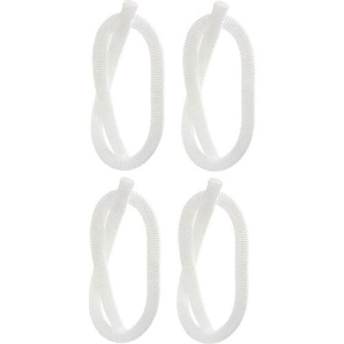4 Pcs Accessory Hose Replacement for Intex Models 607 637 1.25inch Diameter Pool Pump Hose - 59inch (150cm)