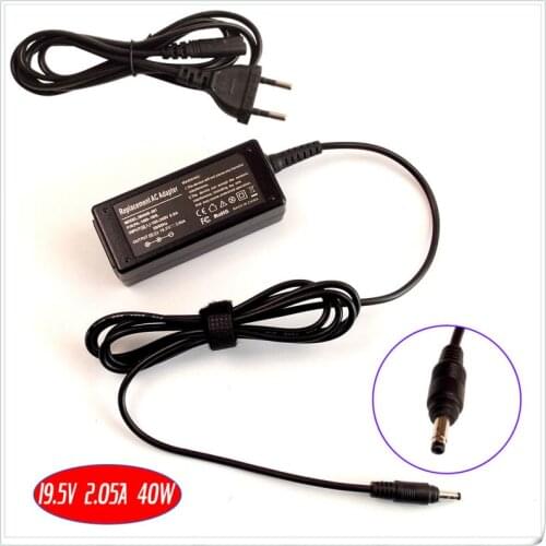 For HP/Compaq Mini 1032TU 1033CL 1067TU 1068TU FT313UAR Laptop Battery Charger / Ac Adapter 19.5V 2.05A 40W