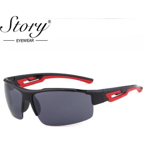 STORY fashion half frame sunglasses women men 2019 brand designer classics outdoor driver square eyewear male shades SMOD1205