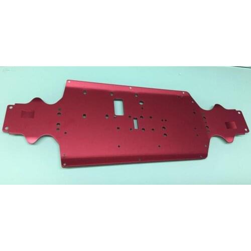 1/8 off road car ALU chassis plate for Kyosho tamiya HSP HPI Off road car