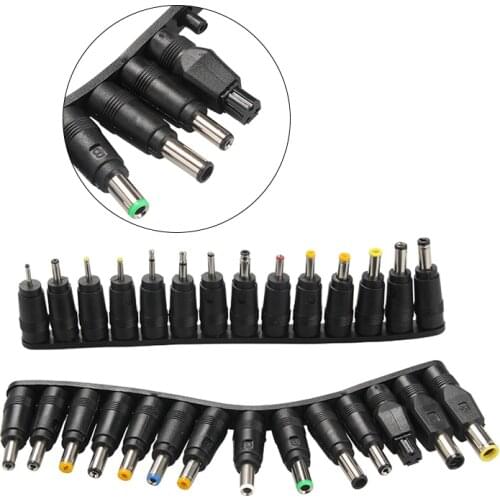30Pcs Universal Laptop DC Power Supply Adapter Connector Plug DC Jack Charger Connectors Laptop Power Adapter set