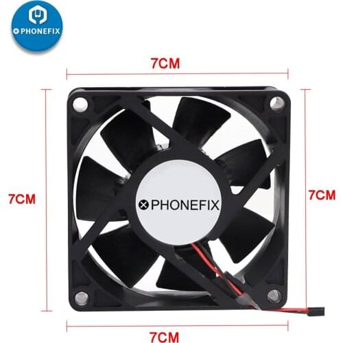 5V USB Smoking Fume Extractor Fan 3CM 7CM Mini USB Power Soldering Iron Smoke Absorber for Mobile Phone Soldering Repair