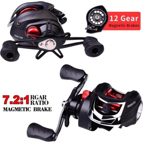 7.1:1 Compact Design Water Drop Wheel Fishing Wheel High Speed Ratio Braking Force In 10 Gear Is 10KG Fishing Wheel