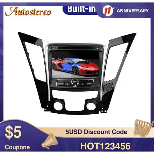 For Hyundai SONATA 8 I40 I45 I50 YF 11+ Auto Radio Tape Recorder Head Unit Android 10 PX6 Car GPS Navigation Multimedia Player