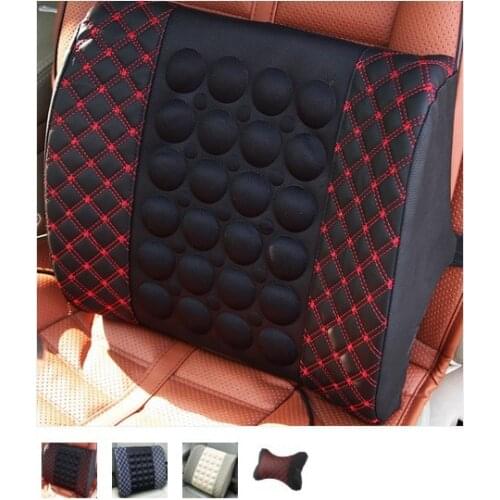 Car lumbar support electric car massage back cushion tournure headrest lumbar support Car massage waist, cushion for leaning on