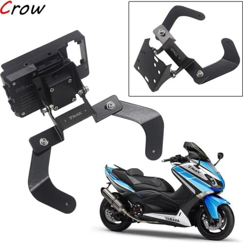 For YAMAHA TMAX 530 T-MAX 530 2012 2013 2014 2015 2016 Motorcycle Accessories Windscren Bracket Mount Smartphone GPS Holder