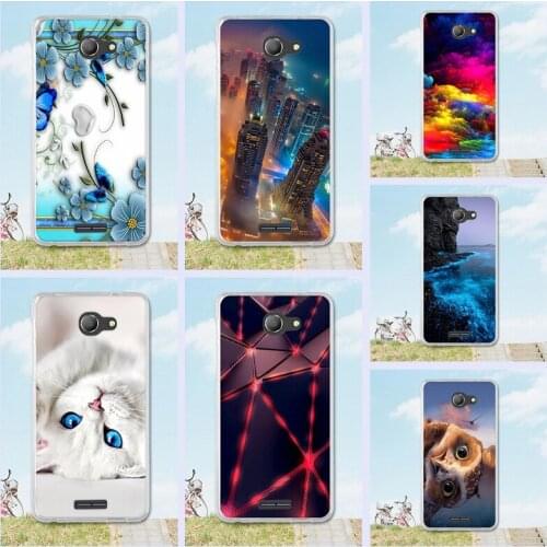 For Alcatel Flash Plus 2 TPU Gel Cover Soft Case for Alcatel Onetouch Flash Plus 2 Plus2 FL02 5.5" Silicone phone Protector Bags