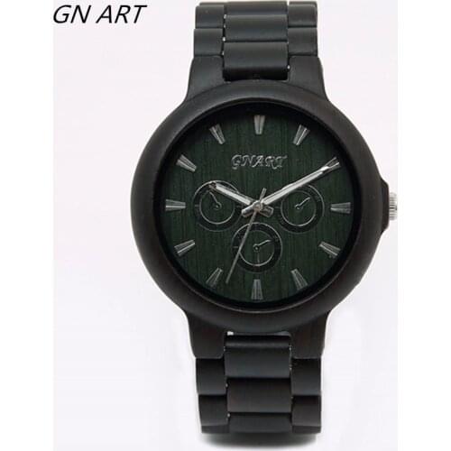 Мужские часы с двойным циферблатом ELMERA China At AliExpress