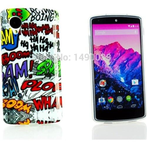 Hot Sexy Leopard Zebra Pattern Retro Cassette Silicon Flower Heart Style Soft Back Cover Case For LG Google Nexus 5 E980
