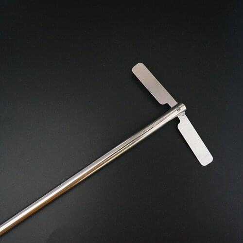 1pcs lab stainless steel two-leaf folding Centrifugal stirring paddle agitator blade for Mixing equipment