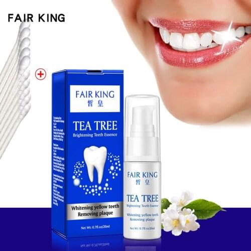 Natural Herbal Tea Tree Whitening Teeth Essence Oral Hygiene Cleansing Powder Removes Serum Plaque Stains Whitening Toothpaste