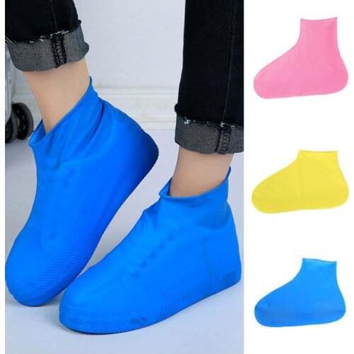 2021 New Outdoor Hiking Tool Gadgets Waterproof Unisex Shoes Overshoes Boot Gear Anti-Slip Reusable Rain Shoe Covers