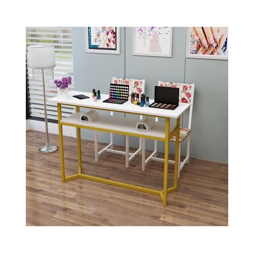 New manicure table single double manicure shop table special price economic simple modern manicure table and chair set