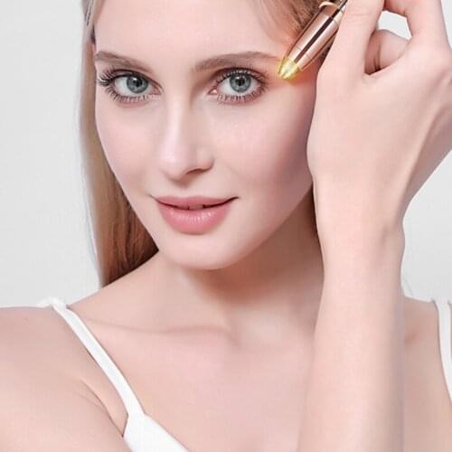 Rechargeable Electric Eyebrow Trimmer Portable Eyebrow Epilator Profissional Facial Hair Remover Make Up Eye Brow Shaper Tool