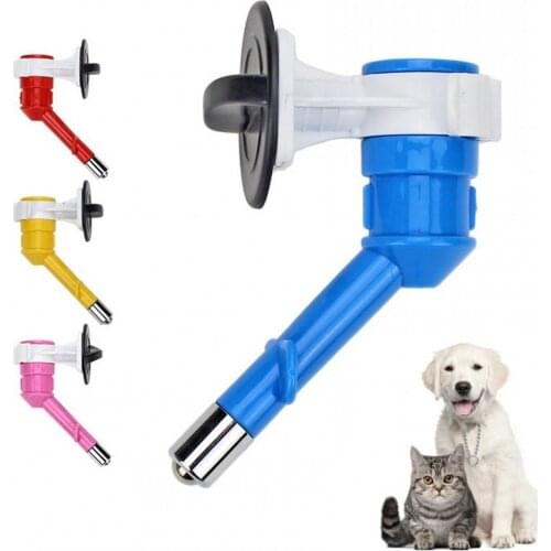 New Ball-type Drinking Fountains Pet Dog Cat Drinking Kit Hanging Water Bottle Head Pet Drinking Water Head For Small Animals