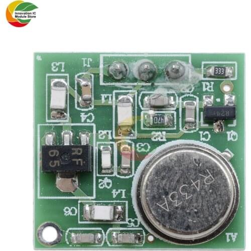 Practical DC 9V-12V Wireless FM Transmitter Board Module ZF-4 433.92MHz #P 433MHZ Wireless FM transmitter module