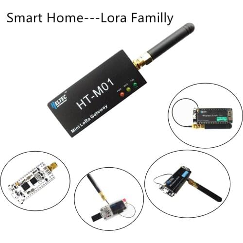 Mini 433/868/915MZ IOT Lora gateway LoraWan SX1301 for Raspberry Pi with ESP32 Lora Node/STM32 Lora node/ Iot smart home