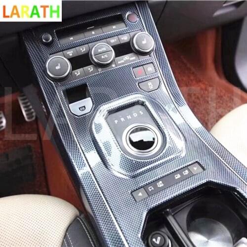 For Land Rover Range Rover Evoque 2015 2016 2017 2018 Inner Gear Shift Box Panel Cover Trim Overlay Auto Accessories