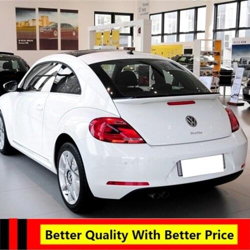 High Quality ABS Material Car Rear Tail Wing Decoration Rear Trunk Lip Spoiler For Volkswagen Beetle 2013 2014 2015 2016