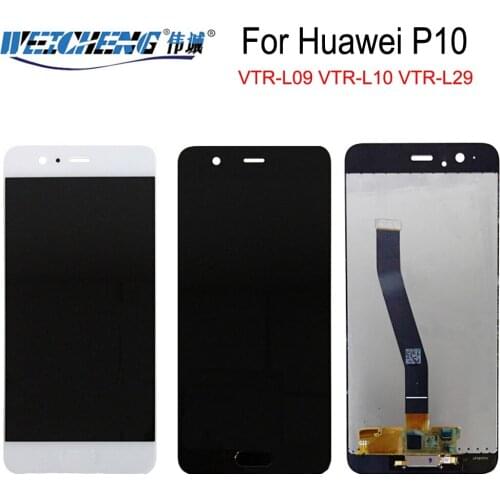WEICHENG 5.1"For Huawei P10 LCD Display+Touch Screen Assembly Repair For p10 lcd VTR-L09 VTR-L10 VTR-L29+Free tools
