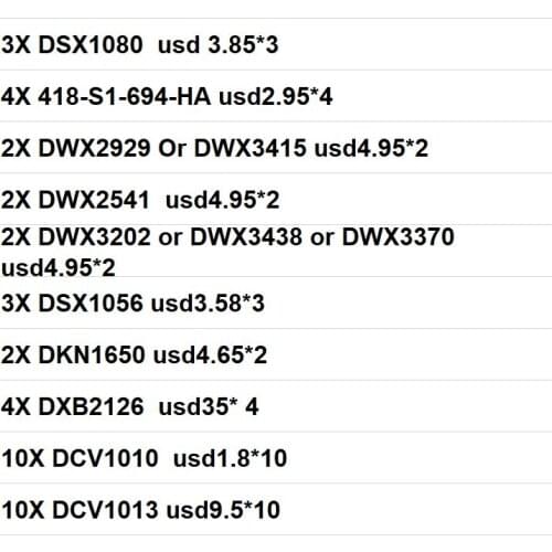 42pcs Sparepart for Pioneer
