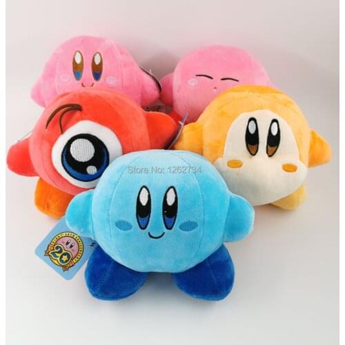 10/Lot 5 Styles Star Waddle Dee Doo 14cm Cartoon Plush Doll Keychain Pendant Figure Toy