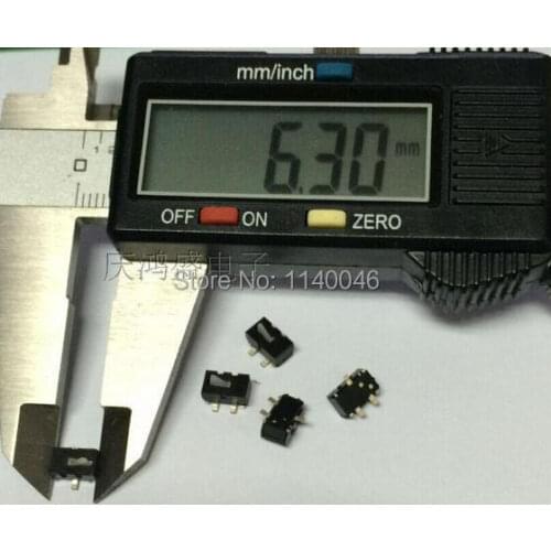 Micro usb connector socket female 20PCS 3pin switch in place movement switch micro switch