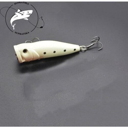 3D Eyes10.5g/10cm Anti-Corrosion Fishing Lure Hard Bait Artificial Luminous Popper Freshwater High Quality Plastic Fishing Bait