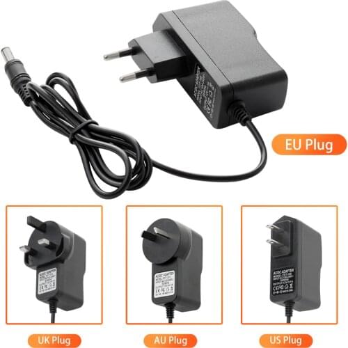Techage AC 100-240V DC 12V 1A 3meter AC/DC Power adapter charger Power Adapter for CCTV IP Camera 2.1mm * 5.5mm