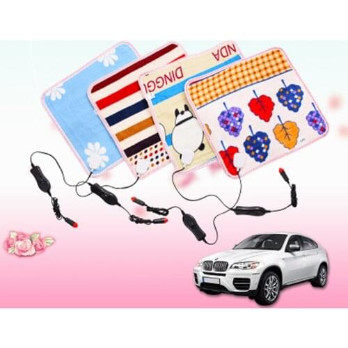 Car electric Blanket heating pads mat chair electric heating pads 12V Electric blanket warm car seat