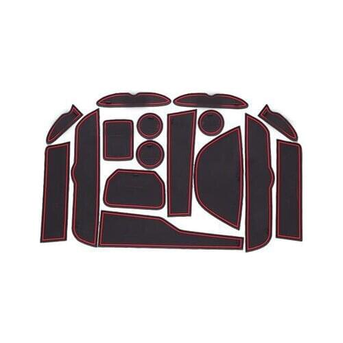 Car Anti-Dirty Pad Door Groove Gate Slot Cup Armrest Storage Mat For Changan Benben Mini Rear Door With Rising Window Button