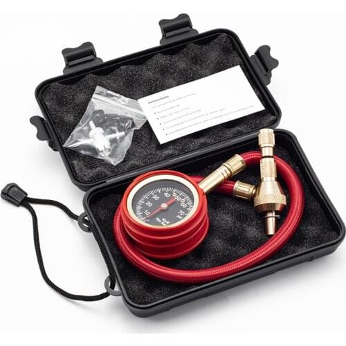 Universal 0-70psi Car pressure gauge tire pressure meter pneumatic air pressure gauge For cars trucks bicycles motorcycles