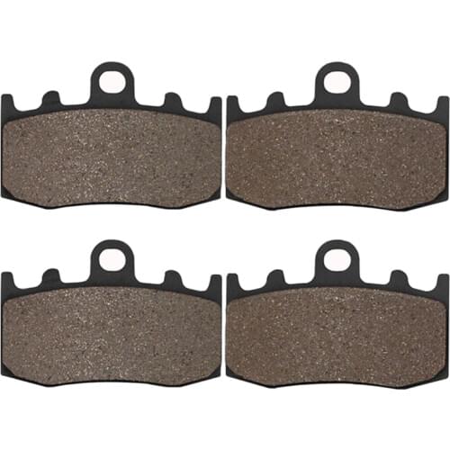 Cyleto Motorcycle Front Brake Pads for BMW HP2 Megamoto 2007 2008 K1200RS K1200 RS 2001-2005 K 1200 S K1200S K 1200S 2005-2008