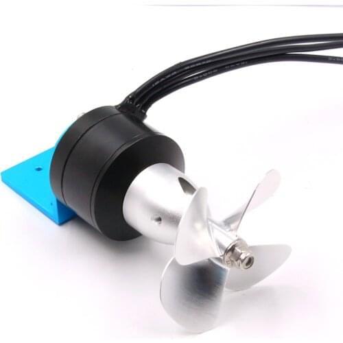 FATJAY New product KYO-4T 4023 24V 5.6KG thrust IPX8 underwater thruster CNC metal prop 4x60mm for thruster RC boat
