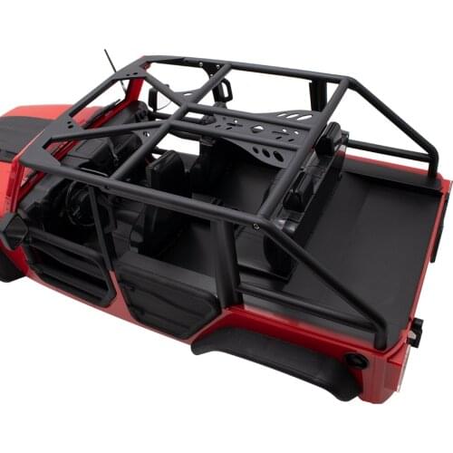 Rc Crawler Car Body Roof Plastic Roll Cage Kits For 1:10 Scale Remote Control Car Wranglerr YJ 313mm Wheelbase Hard Body Shell