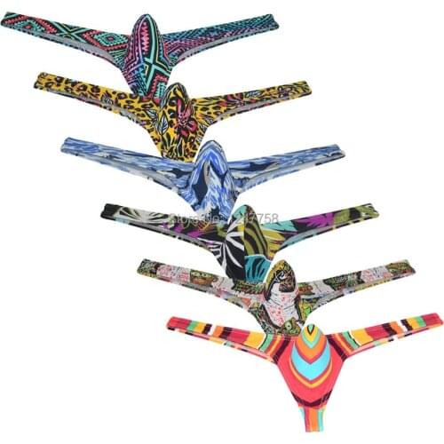 Contour Pouch Sports T-Back Sexy Mens Bikini Thong Underwear Posing G-string Tanga Mens Lingerie