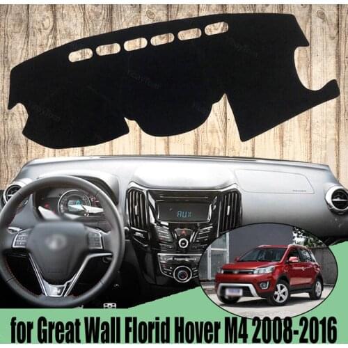 For Great Wall Florid Hover M4 2008-2016 Dashmats Car-styling Accessories Dashboard Cover Pad Carpet Sunshade
