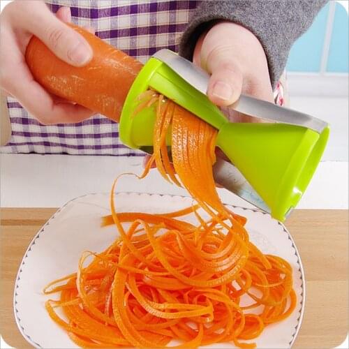 Fashion Spiral Vegetable Slicer Fruit Cutter Peeler Kitchen Twister Kitchen Cooking Tool spiralizer cutter