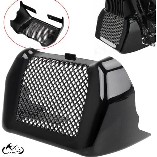 New Motorcycle ABS Black Oil Cooler Cover Kit With Bracket For Harley Touring Road King Street Glide FLTRXS FLHR FLHRC 2017-2020