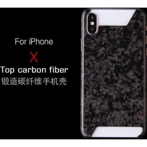 NEW Forged Composite Real Carbon Fiber Mobile Phone Case Cover For iPhone X