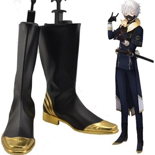 Anime TouKenRanBu Shoes Touken Ranbu Online Nakigitsune Boots Cosplay shoes