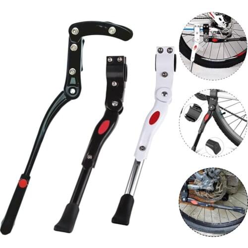 Adjustable MTB Bicycle Kickstand Parking Rack Road Mountain Bike Support Side Kick Stand Foot Brace Cycling Parts Bike Hold