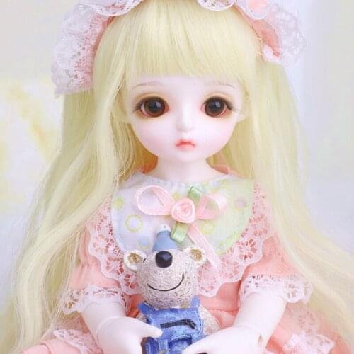 BJD Dolls 1/6 Fashion Flexible Resin Figure Female Fairies Full set Toys For Children