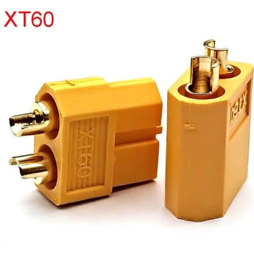XT60 XT-60 Male Female Bullet Connectors Plugs For RC Lipo Battery (1 pair)