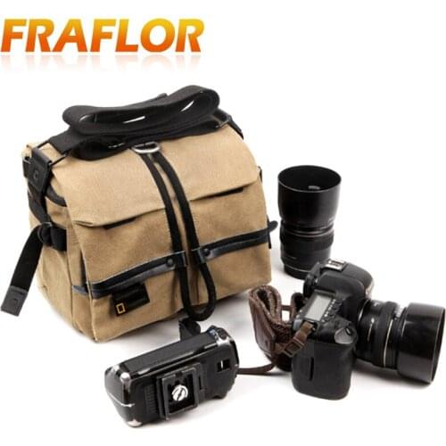National Geographic Unisex Waterproof Travel Camera Case Bag for Digital SLR / DSLR Compact Camera Shoulder Bag with Rain Cover