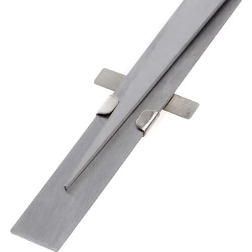 Welding Taper Feeler Bore Gauge Gage Stainless Steel Depth Ruler Hole Inspection A0KF