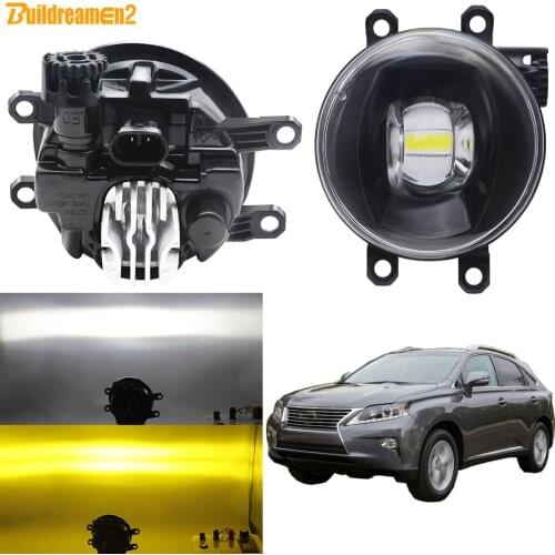 LED Fog Light Assembly 30W Car Front Bumper Lens Fog Lamp Daytime Running Light 12V For Lexus RX350 RX450h 2010 2011 2012 2013