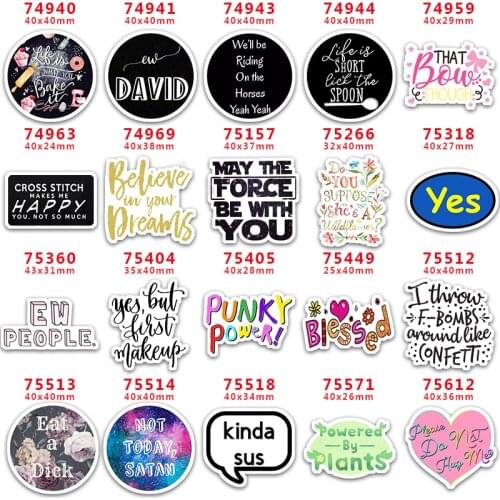 DIY Craft Supplies cartoon character flat back planar resins 30 pieces,language PR74940